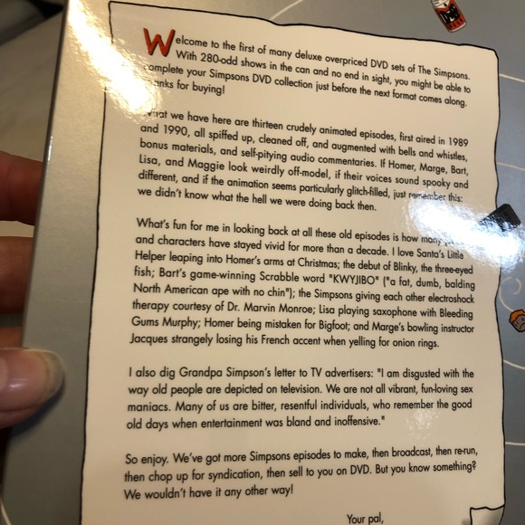 The Simpsons: Complete first season (DVD, 2012 3-Disc Set) Bilingual - Picture 8 of 13